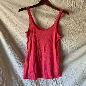 Lilly Pulitzer hot pink tabby tank